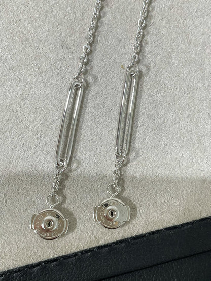 [⭐Spark]CHAINE CHAOS DIAMOND DROP EARRINGS