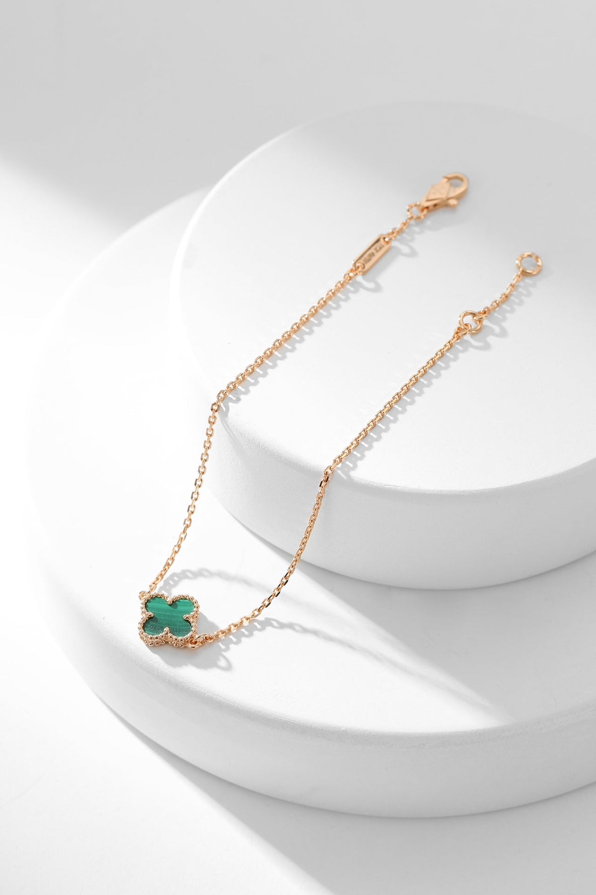 [⭐Spark]CLOVER BRACELET MALACHITE 1 MOTIF