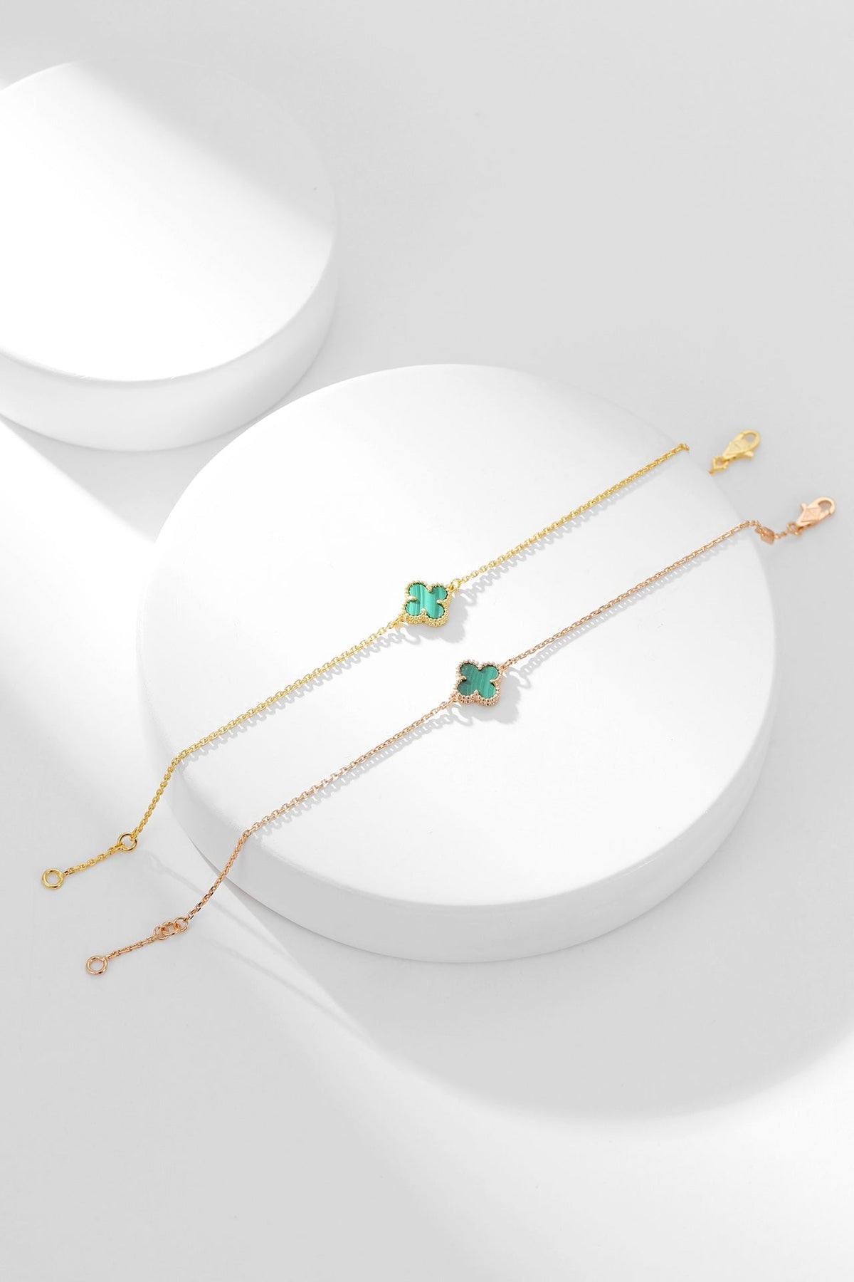 [⭐Spark]CLOVER BRACELET MALACHITE 1 MOTIF