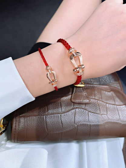 [⭐Spark]FORCE 10 HALF DIAMOND PINK GOLD RED CORDERI LARGE AND MEDIUM MODEL
