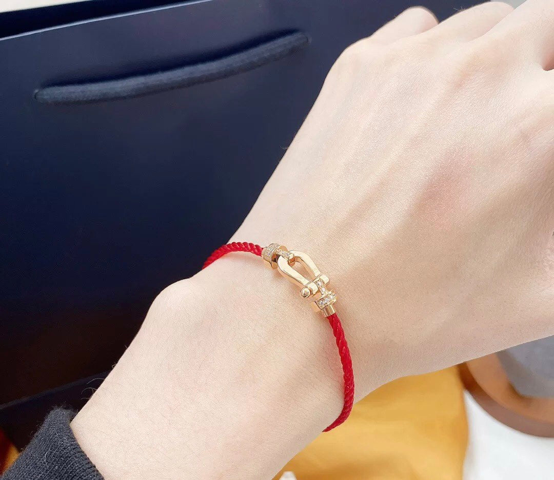 [⭐Spark]FORCE 10 HALF DIAMOND PINK GOLD RED CORDERI LARGE AND MEDIUM MODEL