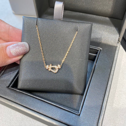 [⭐Spark]FORCE 10 DIAMOND PINK GOLD NECKLACE MINI MODEL