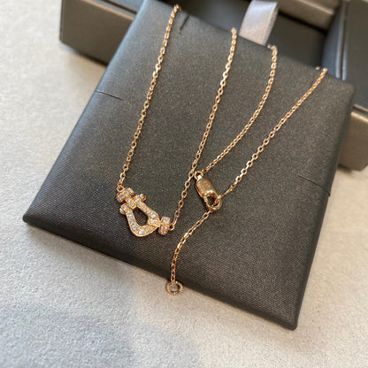 [⭐Spark]FORCE 10 DIAMOND PINK GOLD NECKLACE MINI MODEL