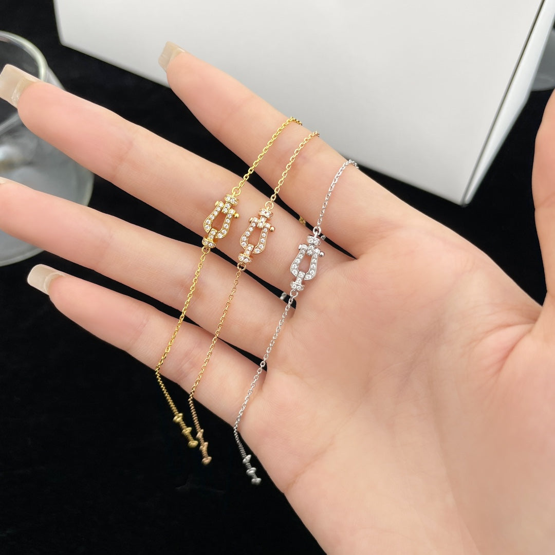 [⭐Spark]FORCE 10 FULL DIAMOND BUCKLE CHAIN LINK MINI MODEL