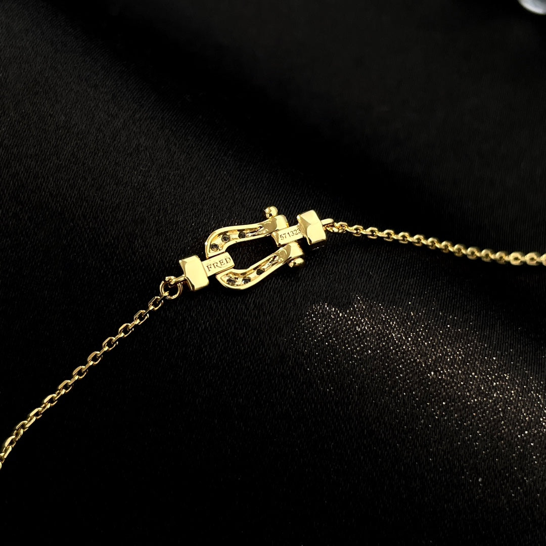 [⭐Spark]FORCE 10 FULL DIAMOND BUCKLE CHAIN LINK MINI MODEL