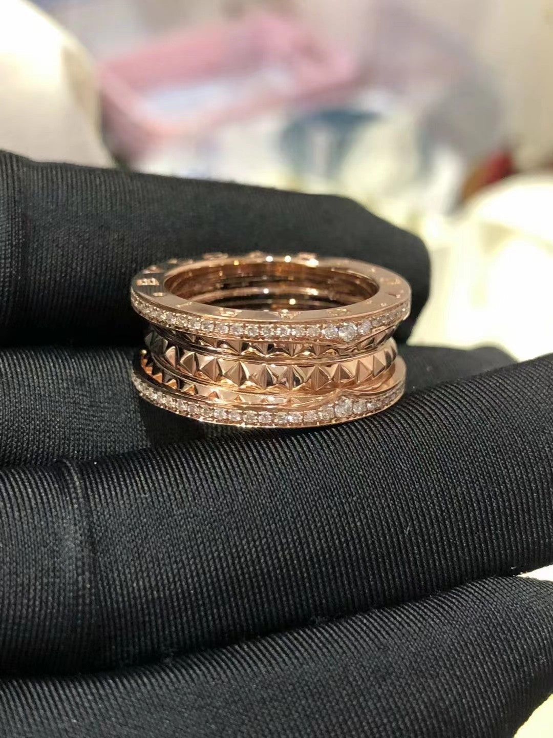 [⭐Spark]ZERO 1 ROCK DIAMOND PINK GOLD