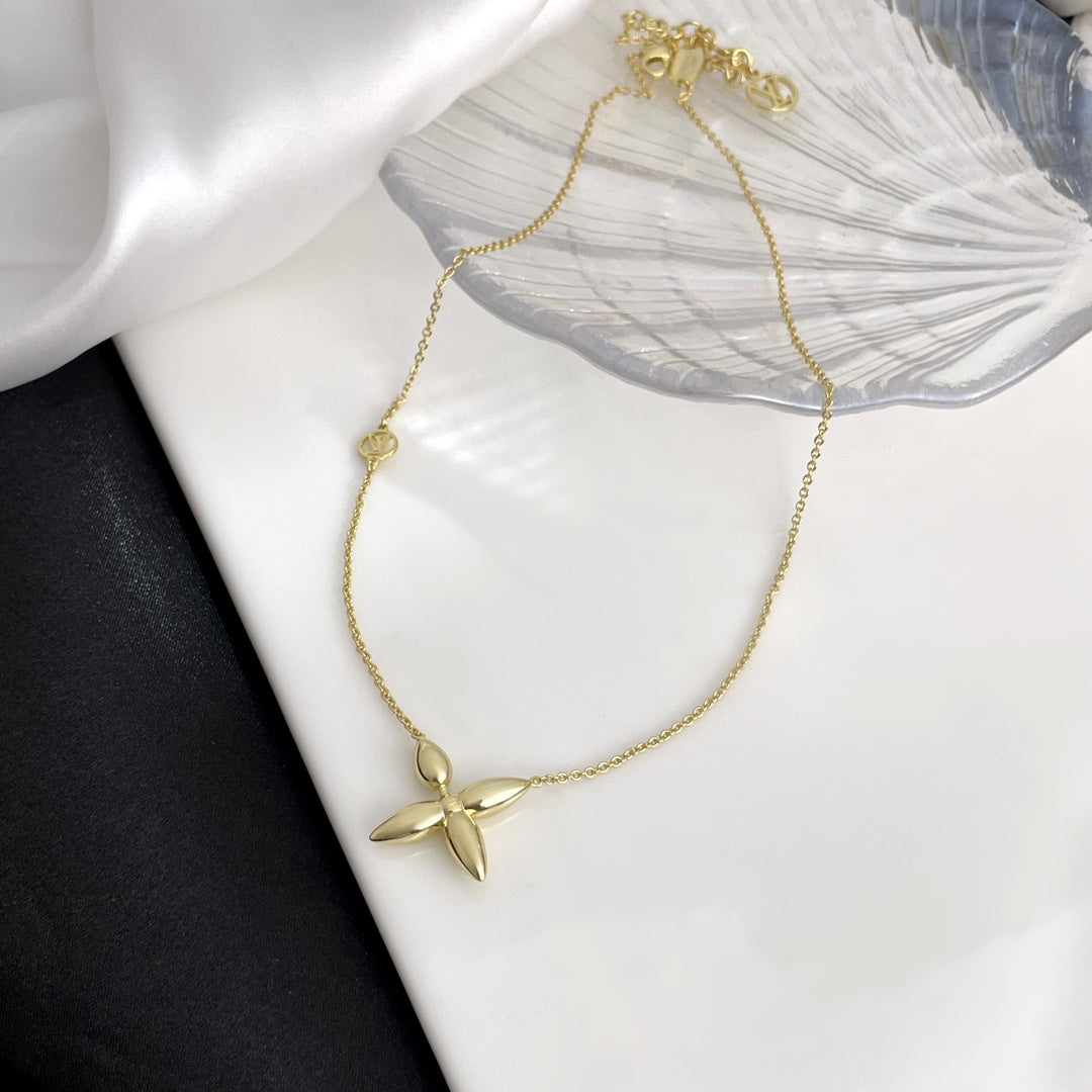 [⭐Spark]LOUISETTE GOLD NECKLACE