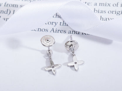 [⭐Spark]VIDYLLE SILVER DIAMOND MINI DROP EARRINGS