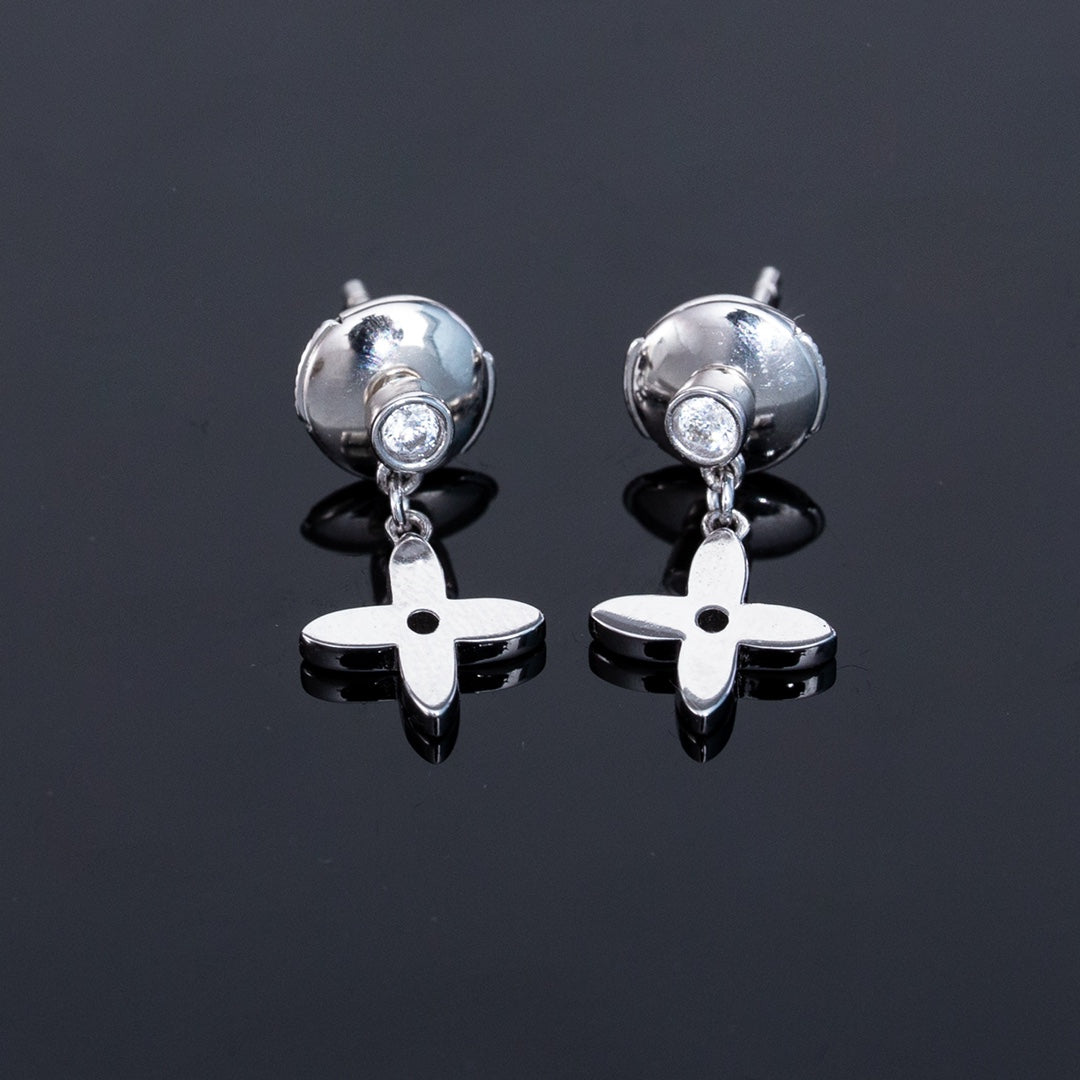 [⭐Spark]VIDYLLE SILVER DIAMOND MINI DROP EARRINGS