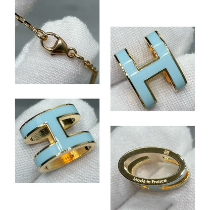 [⭐Spark]POP H SKY BLUE NECKLACE
