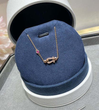 [⭐Spark]FORCE 10 DIAMOND CHAIN LINK PINK GOLD BRACELET