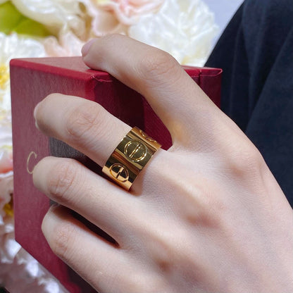 [⭐Spark]LOVE 11MM LARGE RING