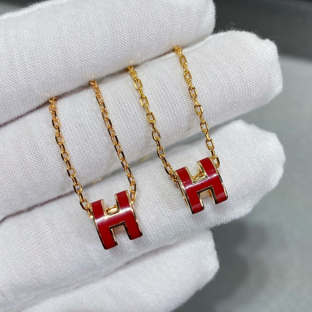 [⭐Spark]MINI POP H NECKLACE