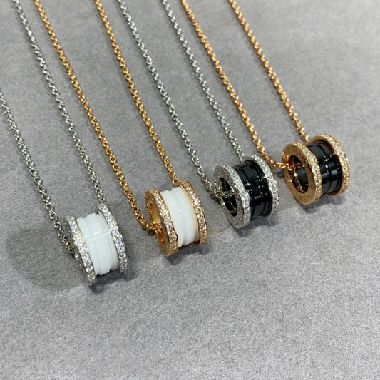[⭐Spark]ZERO 1 DIAMOND CERAMIC NECKLACE