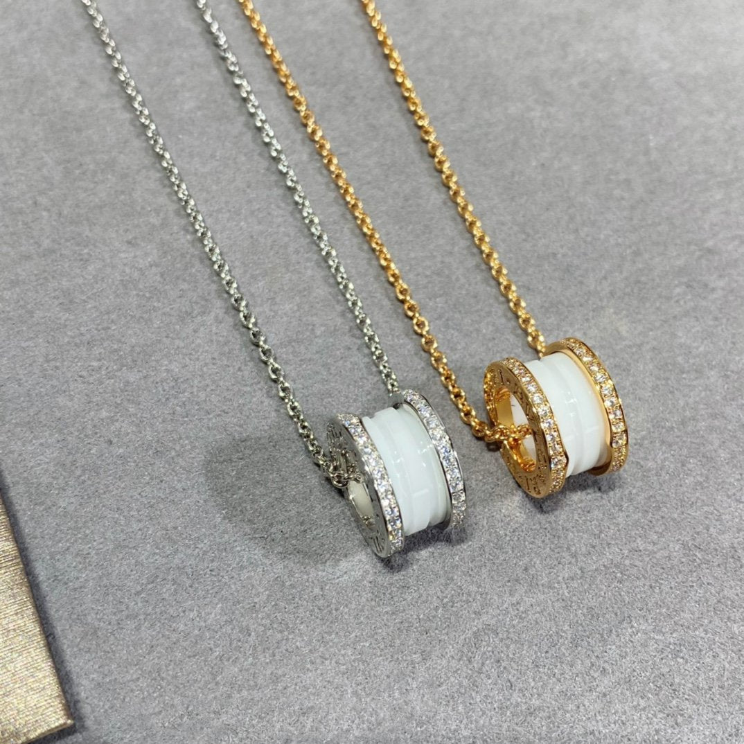 [⭐Spark]ZERO 1 DIAMOND CERAMIC NECKLACE