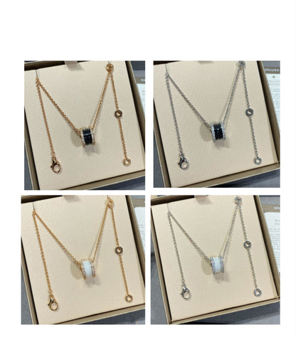 [⭐Spark]ZERO 1 DIAMOND CERAMIC NECKLACE