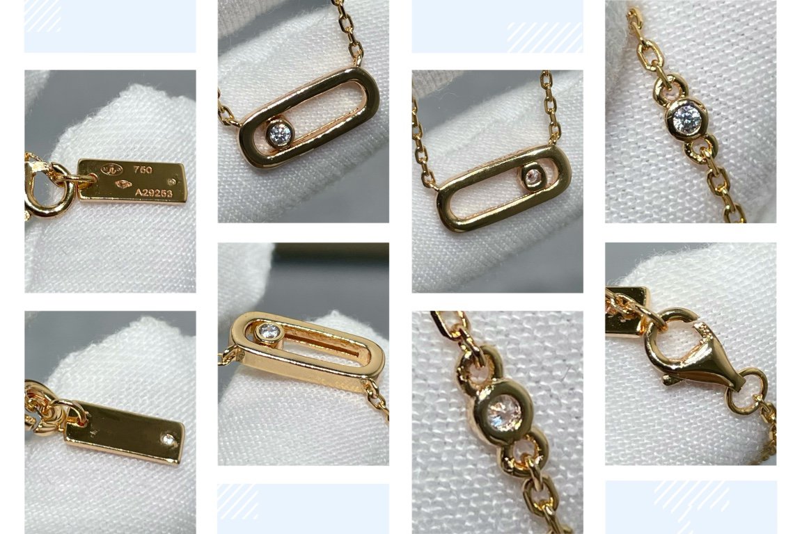 [⭐Spark]MOVE UNO DIAMOND NECKLACE