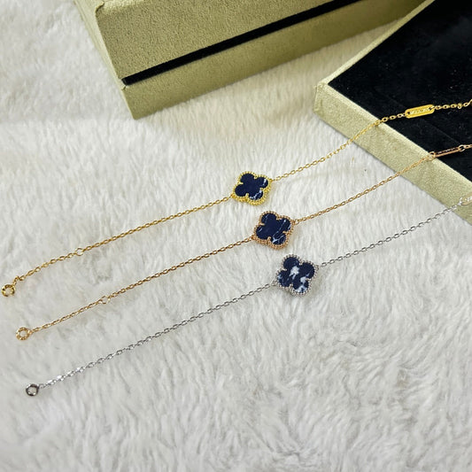 [⭐Spark]CLOVER 1 MOTIF PIETERSITE BRACELET
