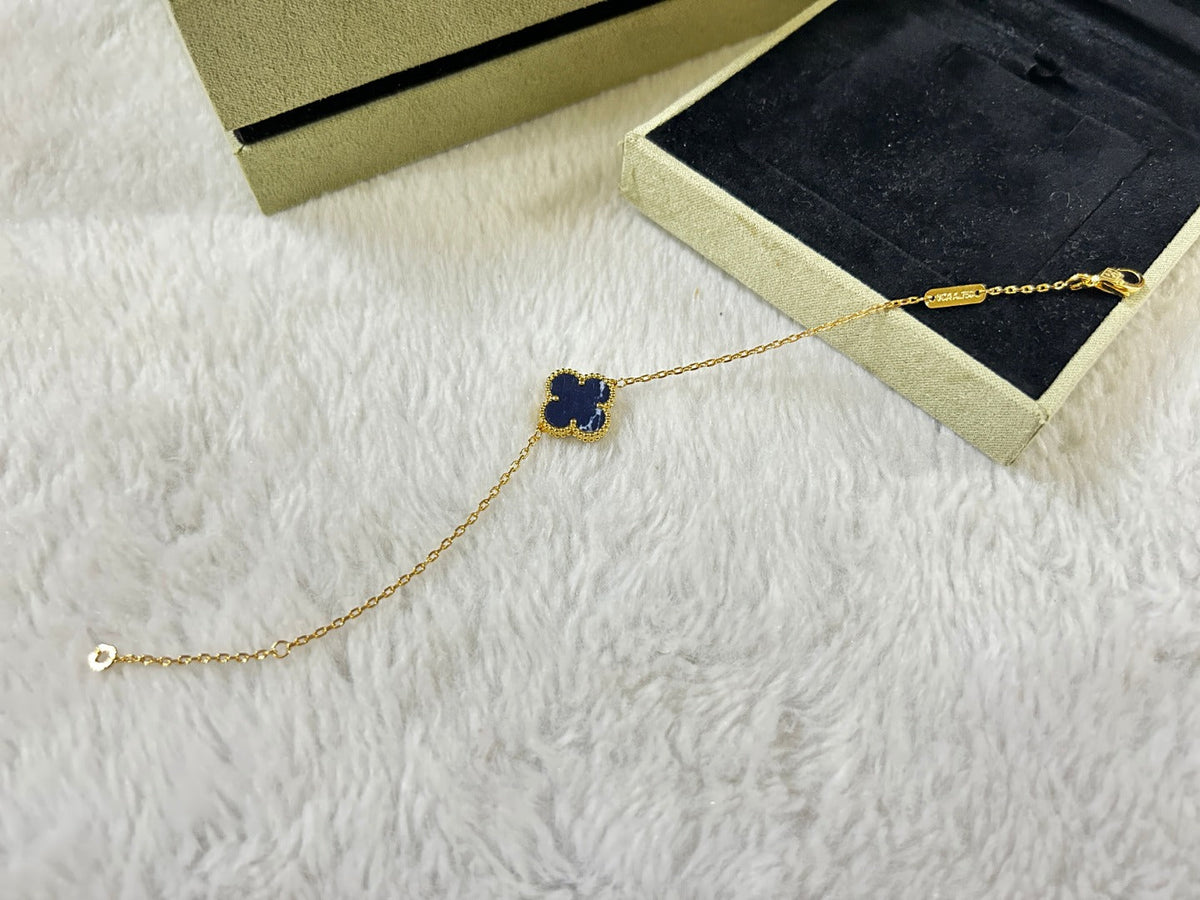 [⭐Spark]CLOVER 1 MOTIF PIETERSITE BRACELET