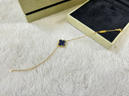 [⭐Spark]CLOVER 1 MOTIF PIETERSITE BRACELET