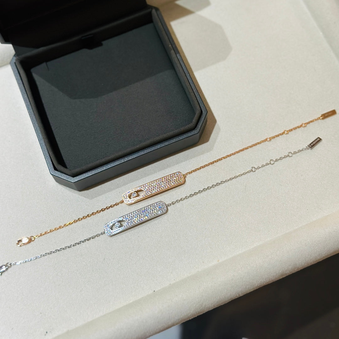 [⭐Spark]MOVE CLASSIQUE DIAMOND PAVED BRACELET