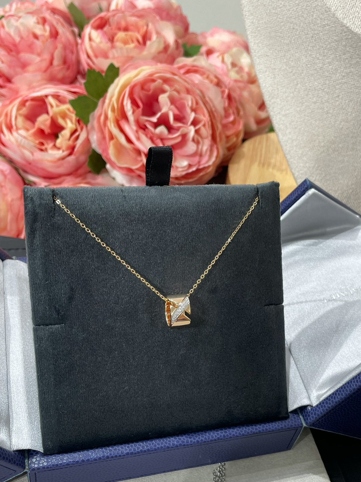 [⭐Spark]LIENS EVIDENCE DIAMOND NECKLACE