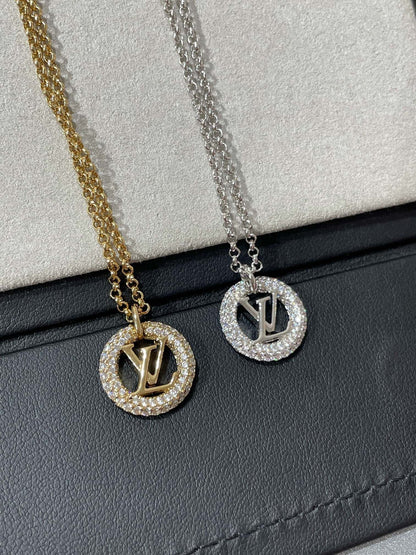 [⭐Spark]BY NIGHT DIAMOND PAVED NECKLACE