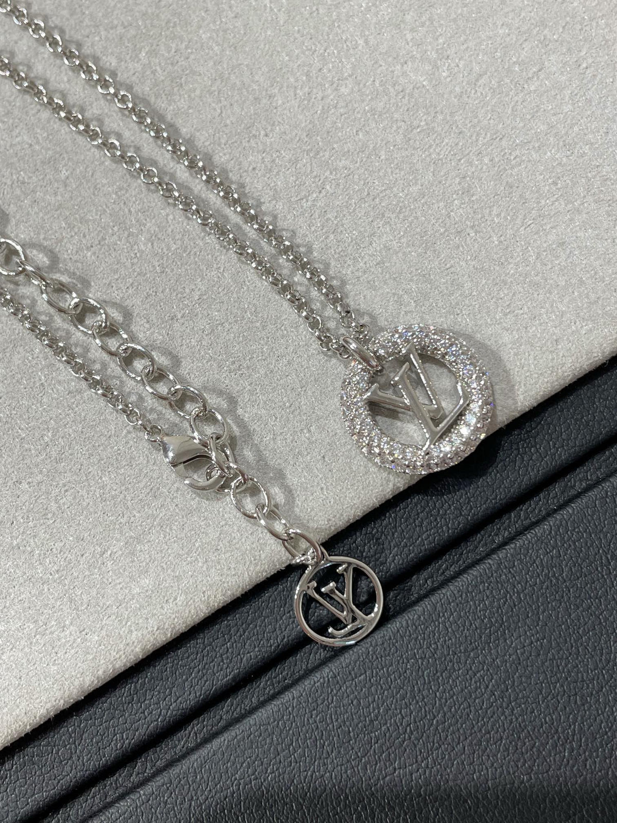 [⭐Spark]BY NIGHT DIAMOND PAVED NECKLACE