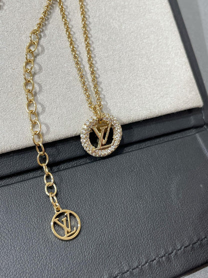 [⭐Spark]BY NIGHT DIAMOND PAVED NECKLACE