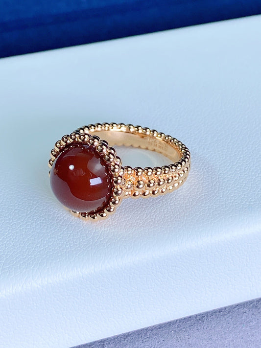 [⭐Spark]PERLEE COULEURS ROSE GOLD RING