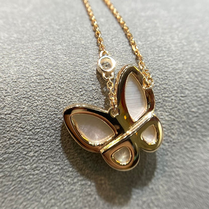 [⭐Spark]BUTTERFLY MOP DIAMOND NECKLACE