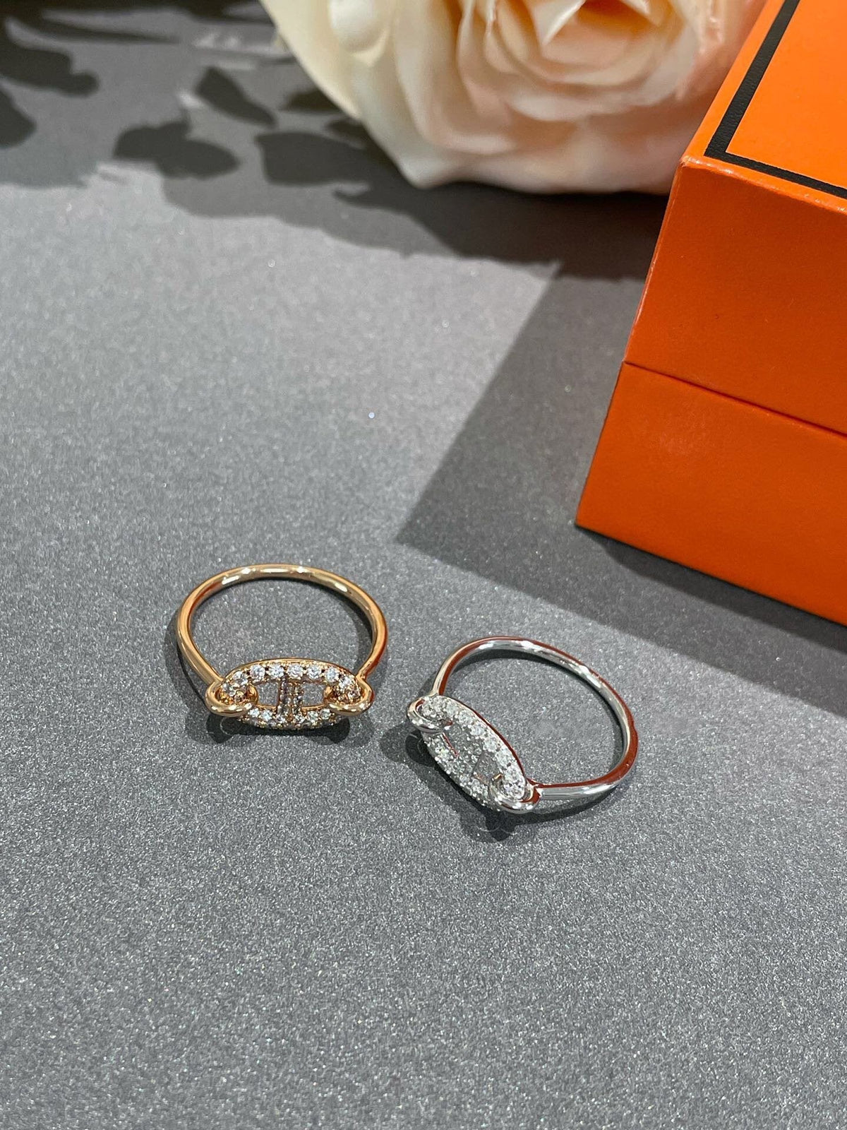 [⭐Spark]RONDE SMALL DIAMOND RING