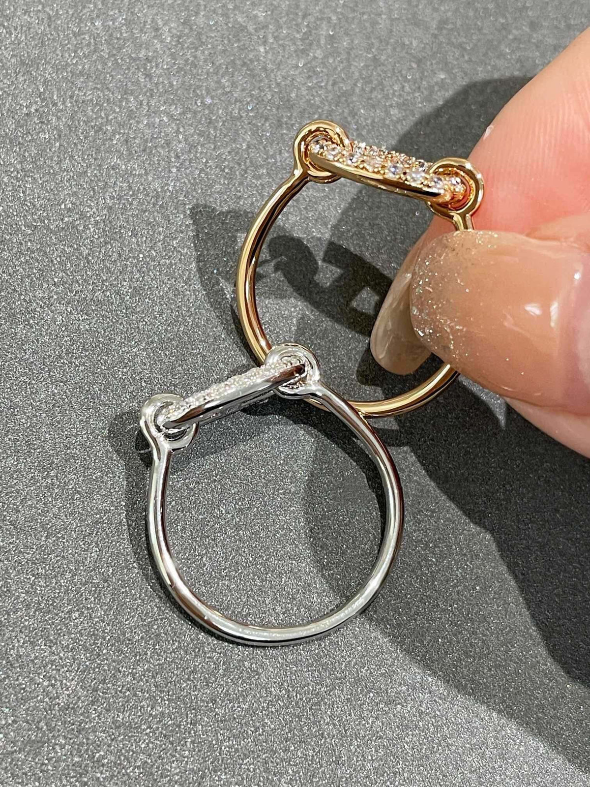 [⭐Spark]RONDE SMALL DIAMOND RING