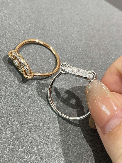 [⭐Spark]RONDE SMALL DIAMOND RING