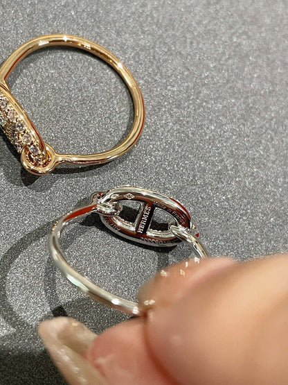[⭐Spark]RONDE SMALL DIAMOND RING