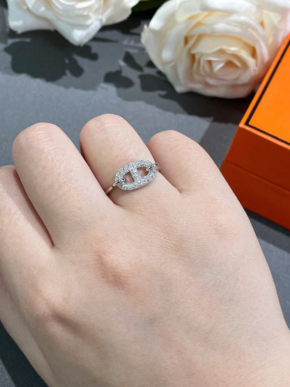 [⭐Spark]RONDE SMALL DIAMOND RING