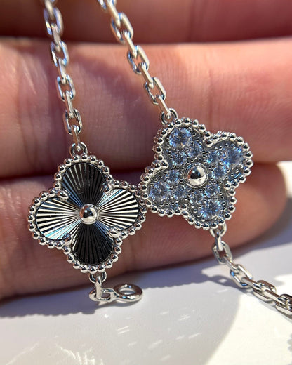 [⭐Spark] CLOVER 5 MOTIF LASER BRACELET COLLECTION