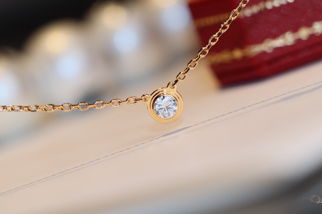 [⭐Spark]DAMOUR DIAMOND NECKLACE