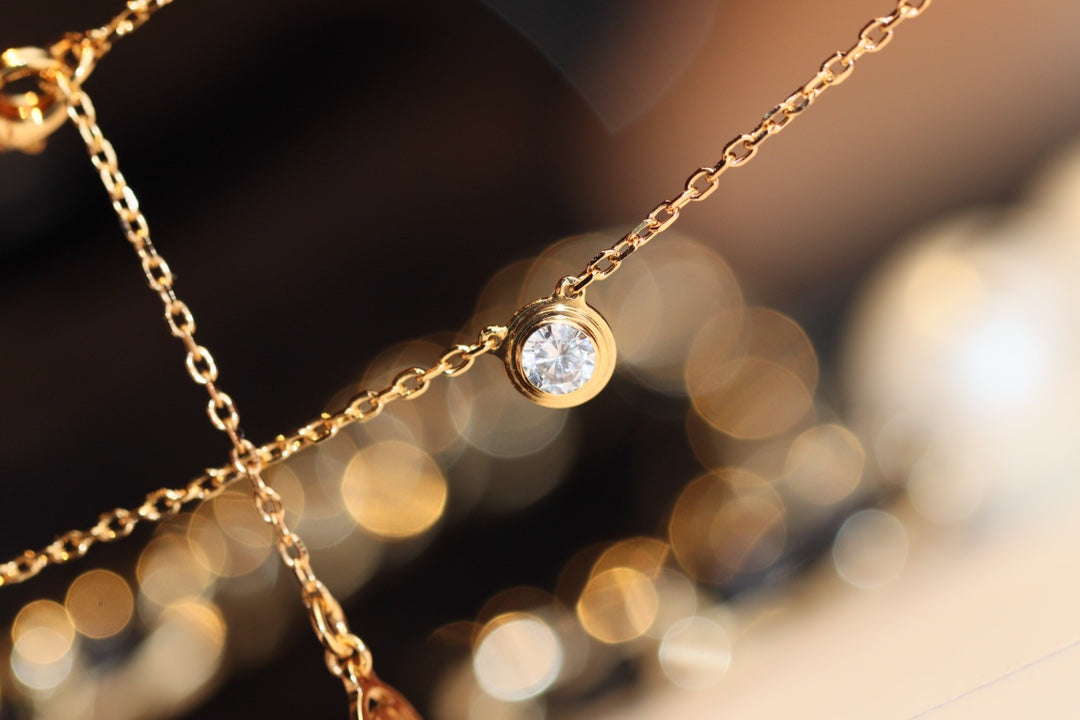 [⭐Spark]DAMOUR DIAMOND NECKLACE