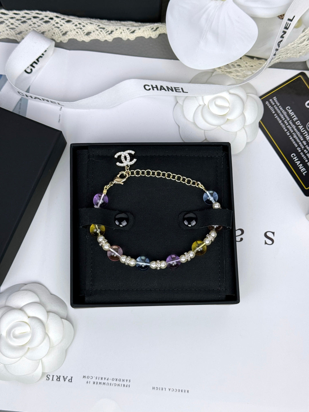 [⭐Spark]Colorful Transparent Resin Bracelet