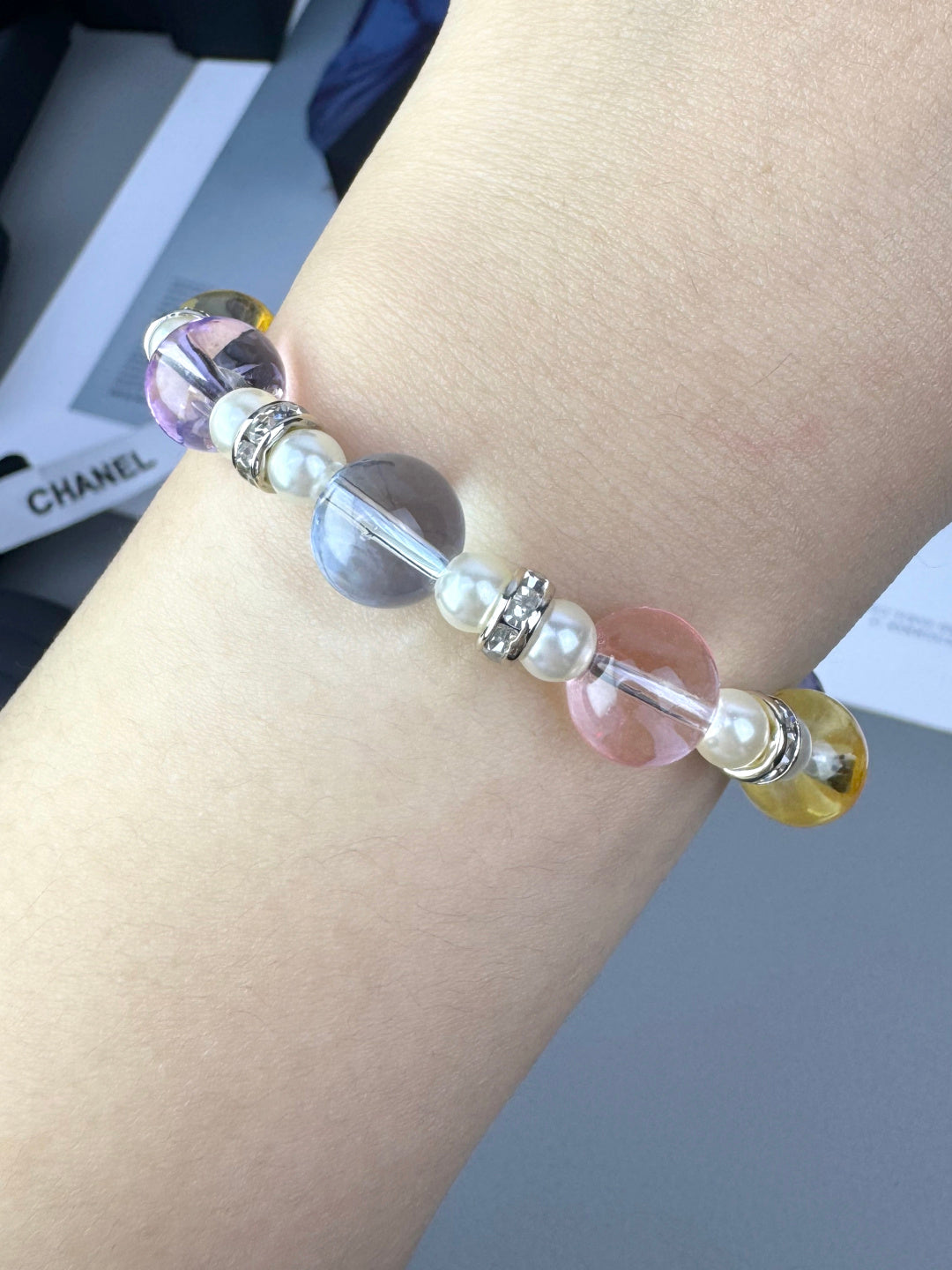 [⭐Spark]Colorful Transparent Resin Bracelet