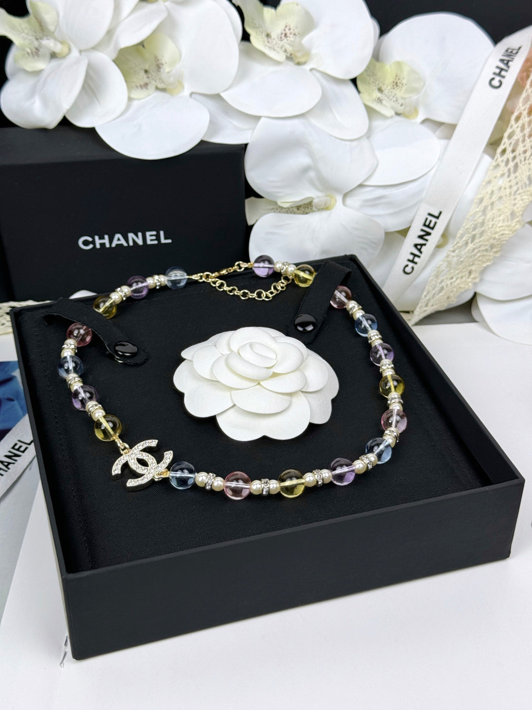 [⭐Spark]26C New Spring Collection Colorful Transparent Resin Necklace
