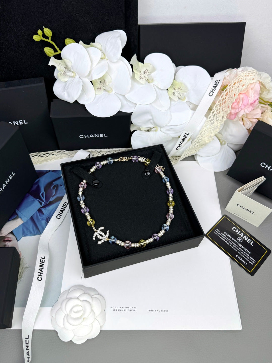 [⭐Spark]26C New Spring Collection Colorful Transparent Resin Necklace