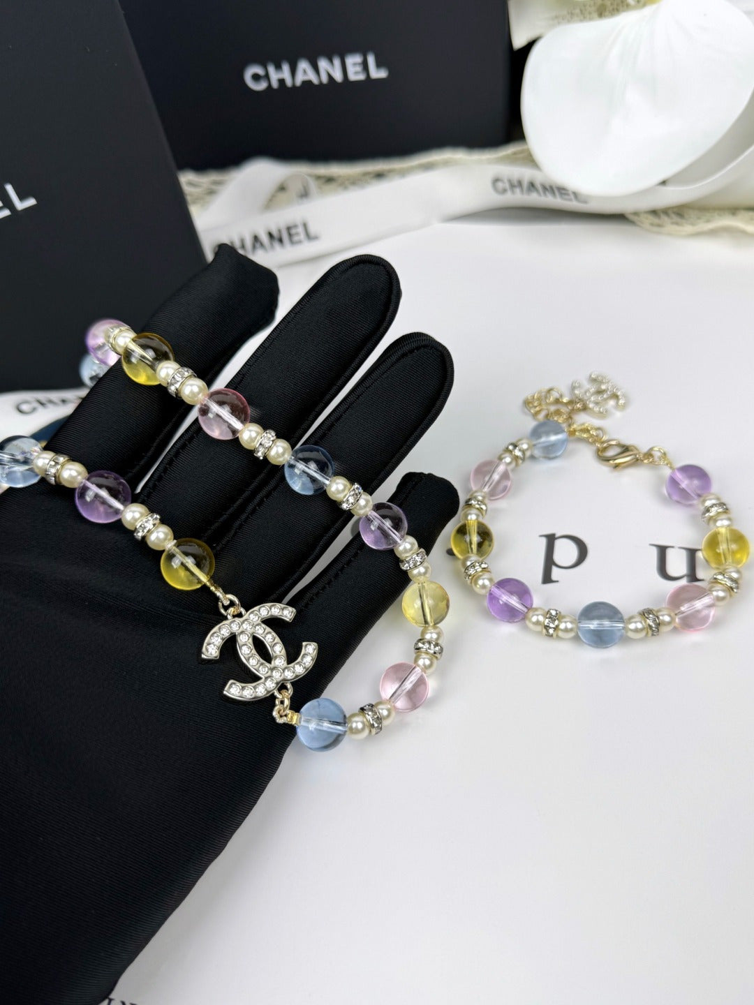 [⭐Spark]26C New Spring Collection Colorful Transparent Resin Necklace
