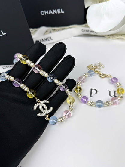 [⭐Spark]26C New Spring Collection Colorful Transparent Resin Necklace