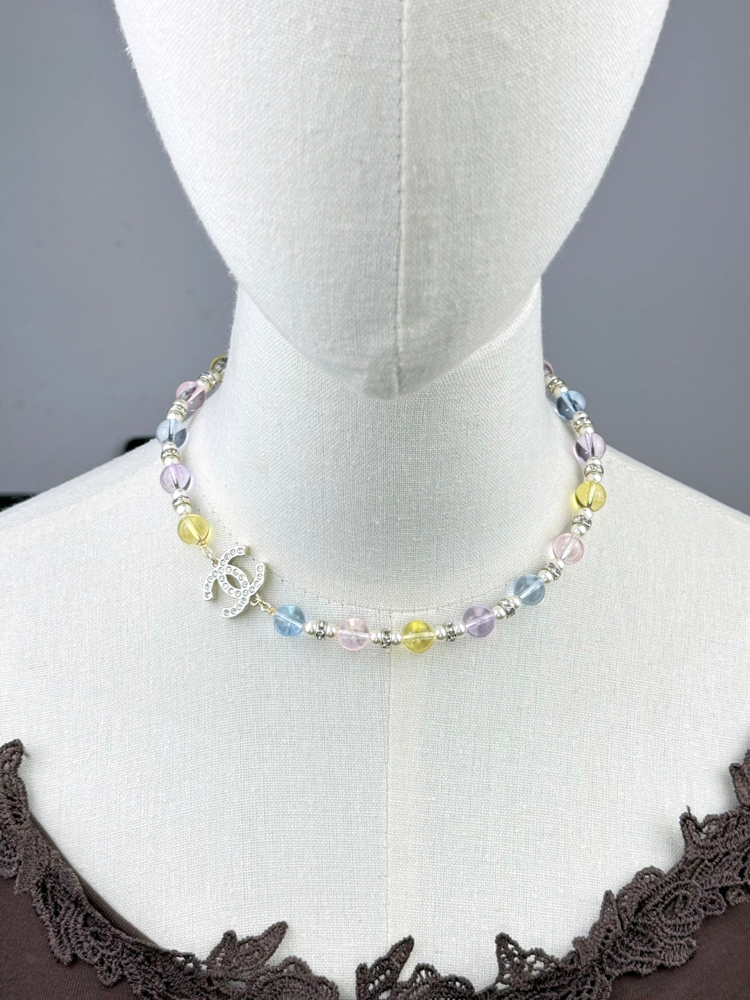 [⭐Spark]26C New Spring Collection Colorful Transparent Resin Necklace
