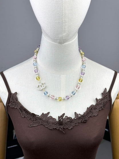 [⭐Spark]26C New Spring Collection Colorful Transparent Resin Necklace