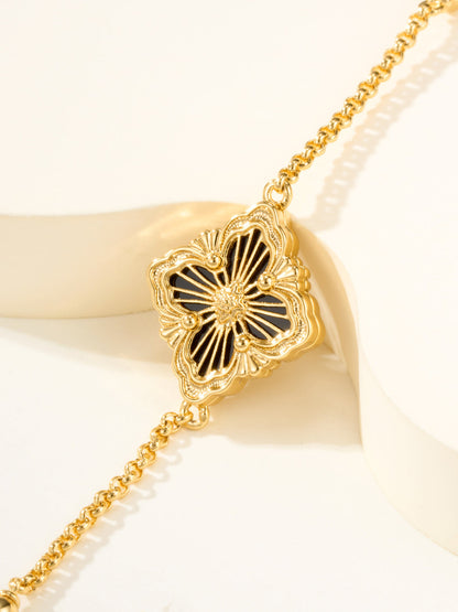 [⭐Spark]B.C.L ENAMELED One-Flower Bracelet（Various Colors)