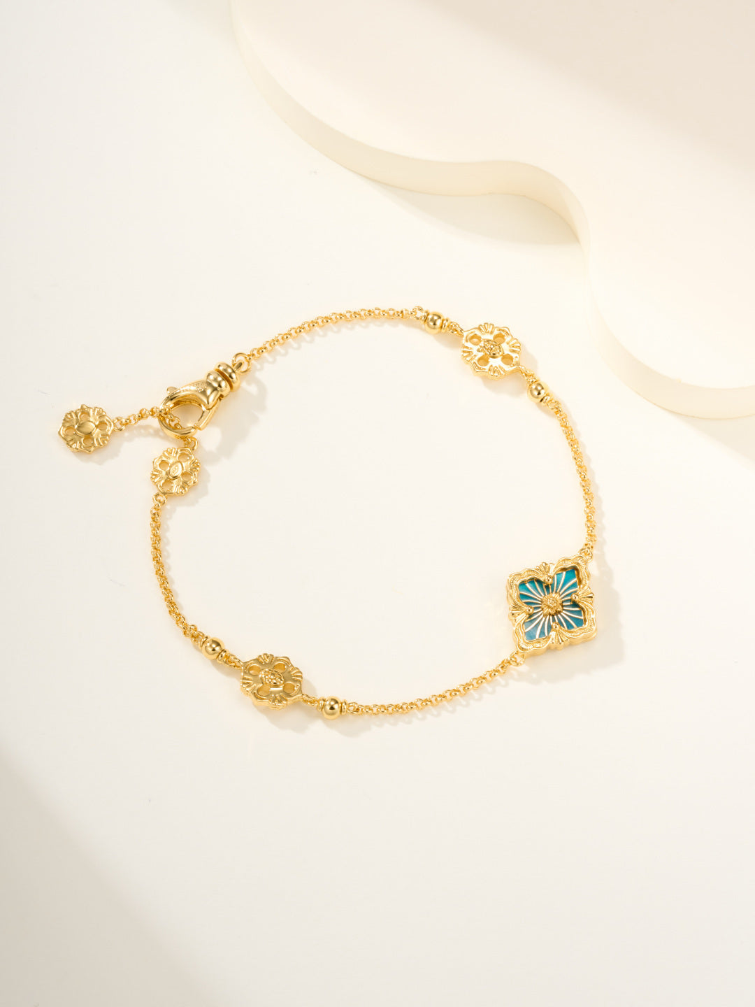 [⭐Spark]B.C.L ENAMELED One-Flower Bracelet（Various Colors)