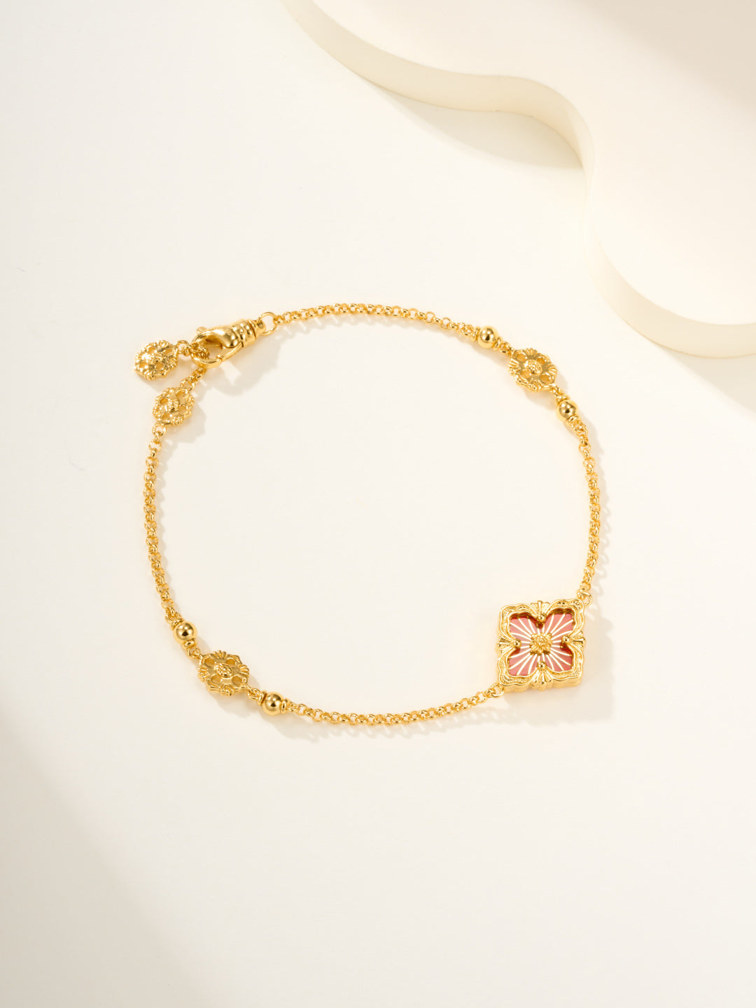 [⭐Spark]B.C.L ENAMELED One-Flower Bracelet（Various Colors)